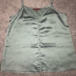 Olive Green Buckle Tank💚